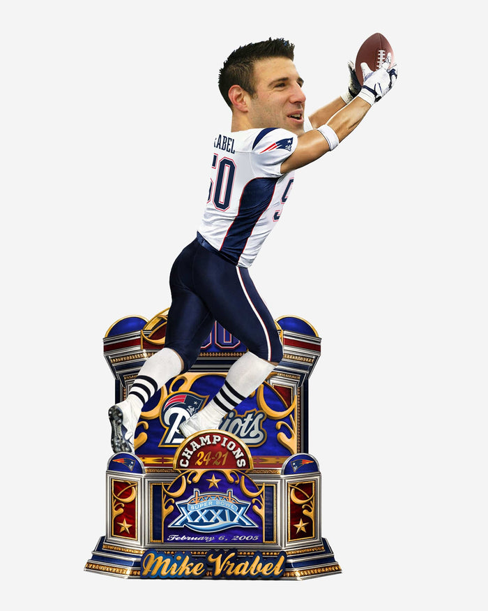 Mike Vrabel New England Patriots Super Bowl XXXIX Touchdown Bobblehead FOCO - FOCO.com