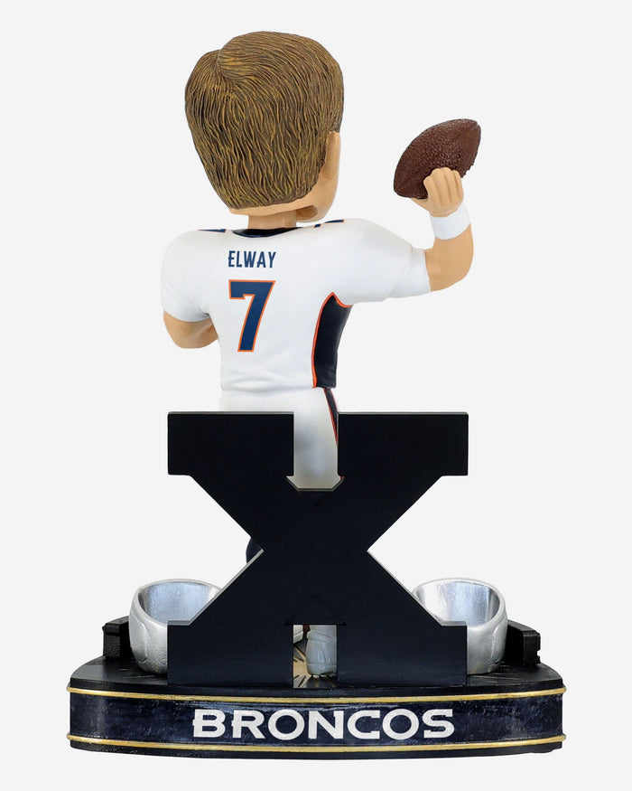 John Elway Denver Broncos 2x Super Bowl Champion Bobblehead FOCO - FOCO.com