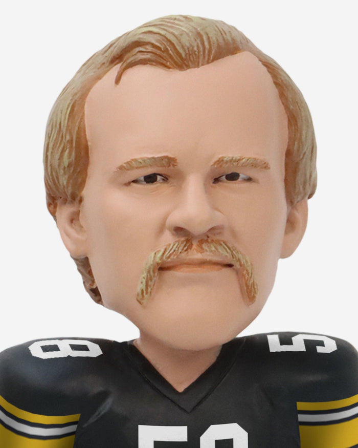 Jack Lambert Pittsburgh Steelers Super Bowl XIII Champions 45th Anniversary Bobblehead FOCO - FOCO.com