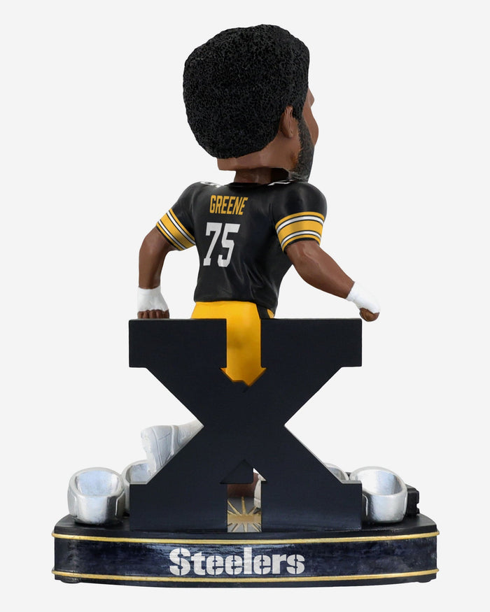 Joe Greene Pittsburgh Steelers 4x Super Bowl Champion Bobblehead FOCO - FOCO.com