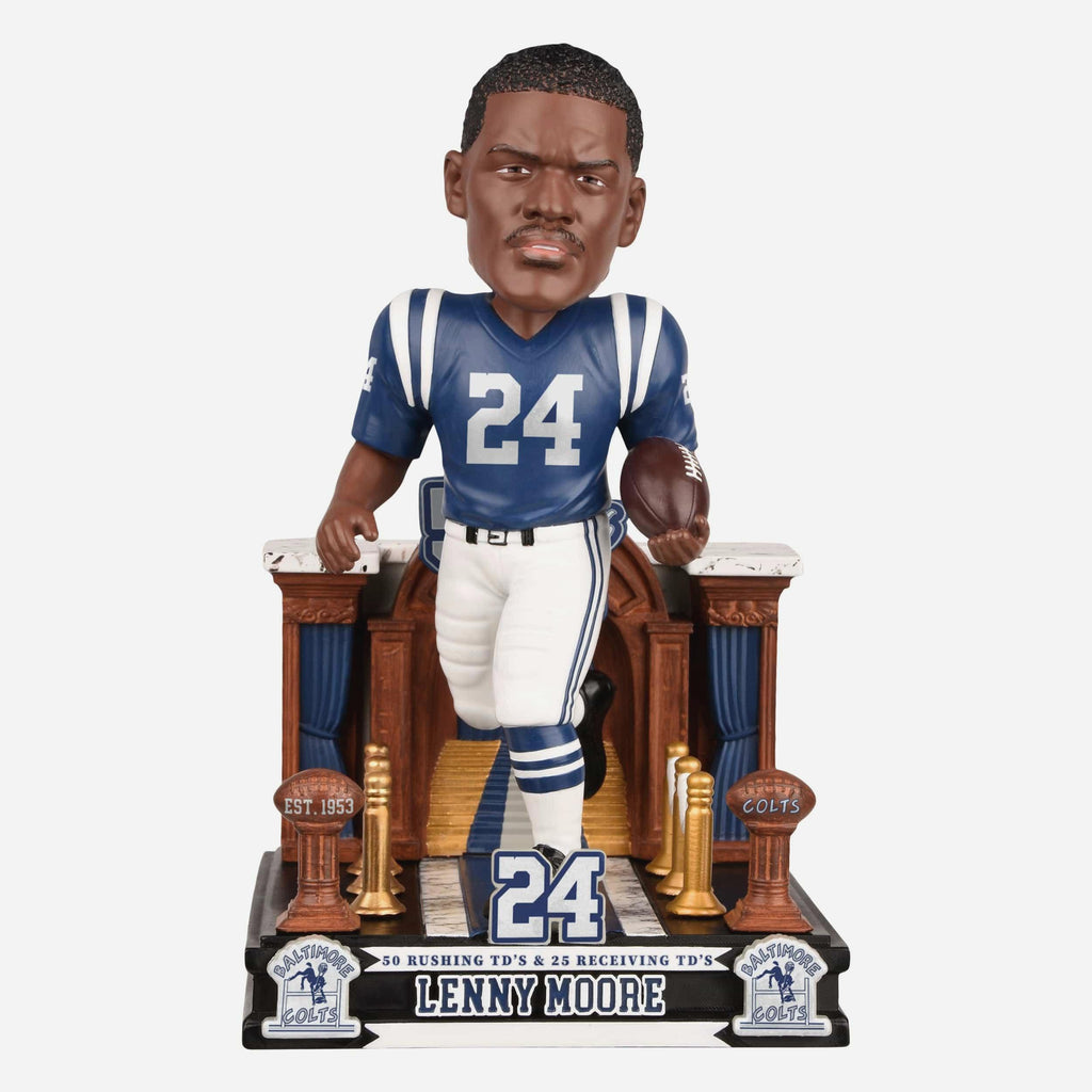 Lenny Moore Baltimore Colts 50/25 Touchdown Club Bobblehead FOCO - FOCO.com