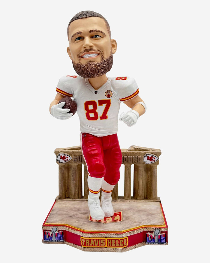 Travis Kelce Kansas City Chiefs Super Bowl LVIII Bound Bobblehead FOCO - FOCO.com