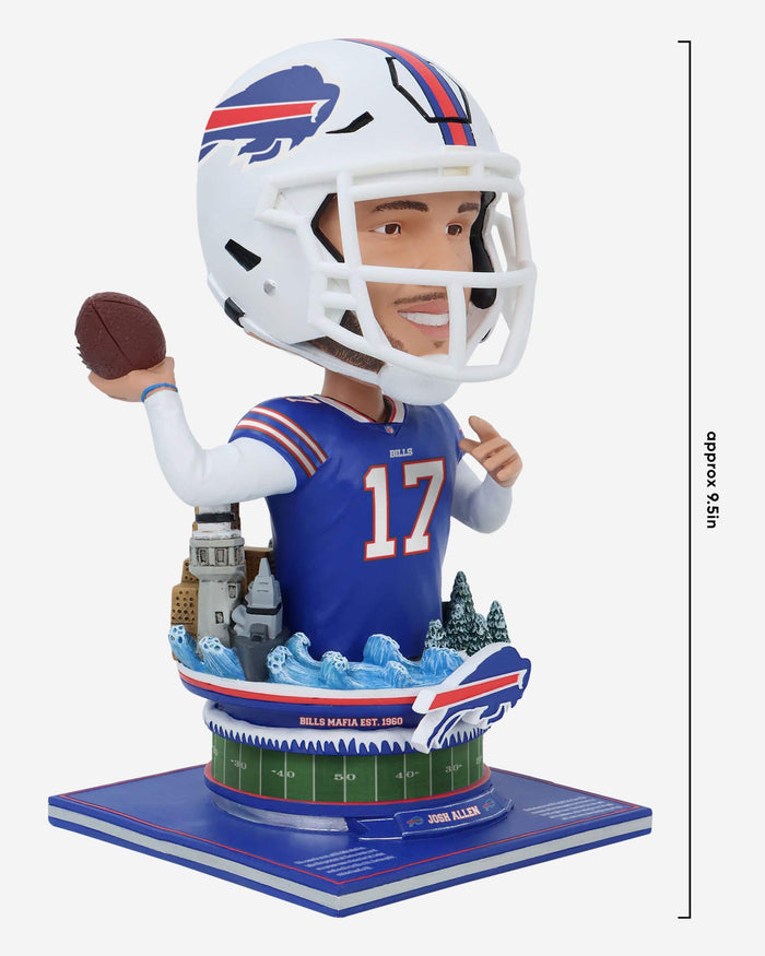 Josh Allen Buffalo Bills Bust Bighead Bobblehead FOCO - FOCO.com