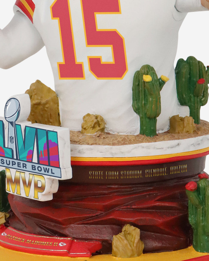 Patrick Mahomes Kansas City Chiefs Super Bowl LVII MVP Bust Bighead Bobblehead FOCO - FOCO.com