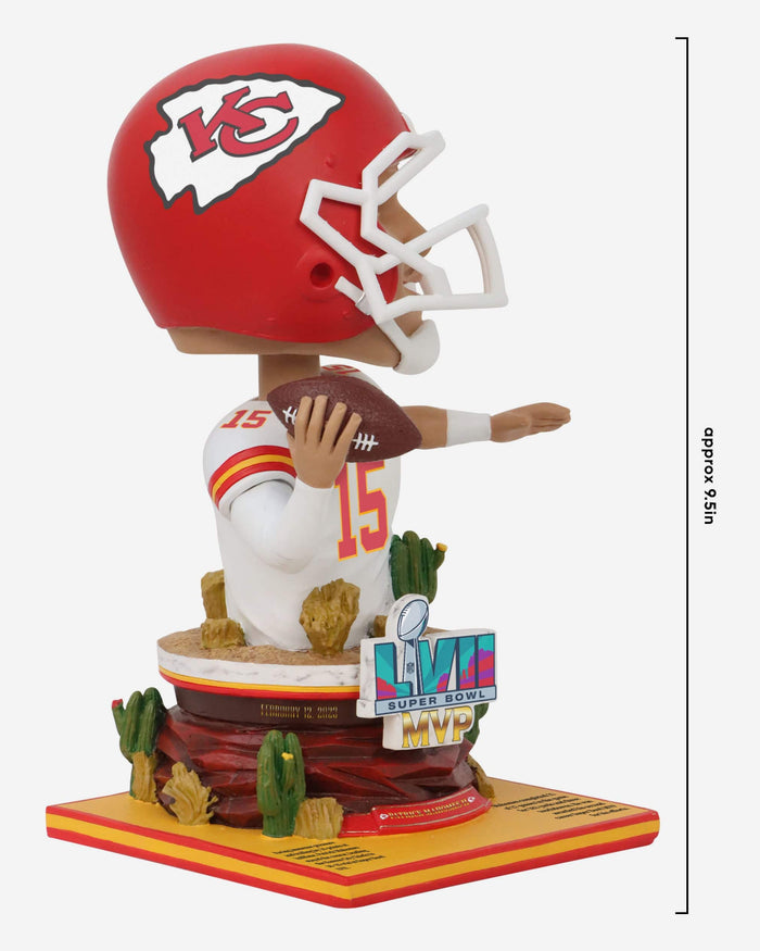 Patrick Mahomes Kansas City Chiefs Super Bowl LVII MVP Bust Bighead Bobblehead FOCO - FOCO.com