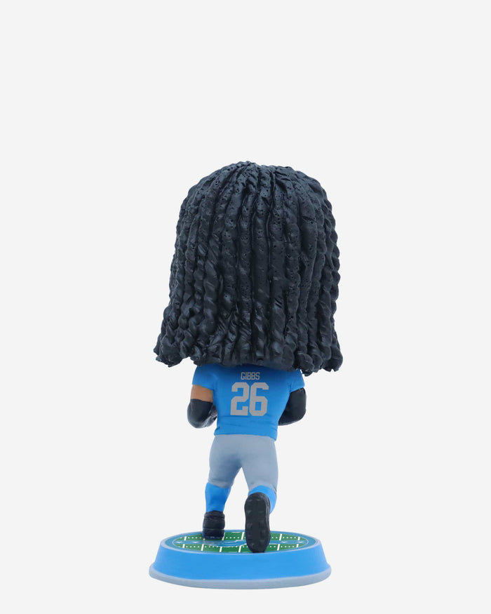 Jahmyr Gibbs Detroit Lions Retro Uniform Field Stripe Mini Bighead Bobblehead FOCO - FOCO.com