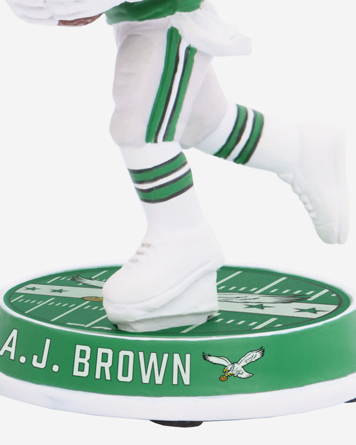 AJ Brown Kelly Green Philadelphia Eagles Throwback Jersey
