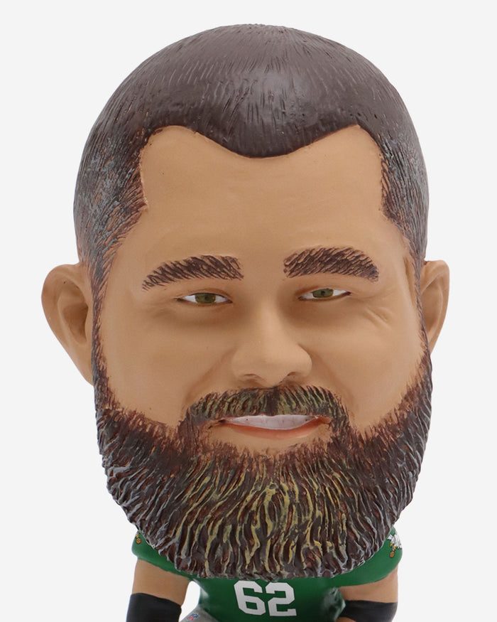 Jason Kelce Philadelphia Eagles Kelly Green Uniform Field Stripe Mini Bighead Bobblehead FOCO - FOCO.com