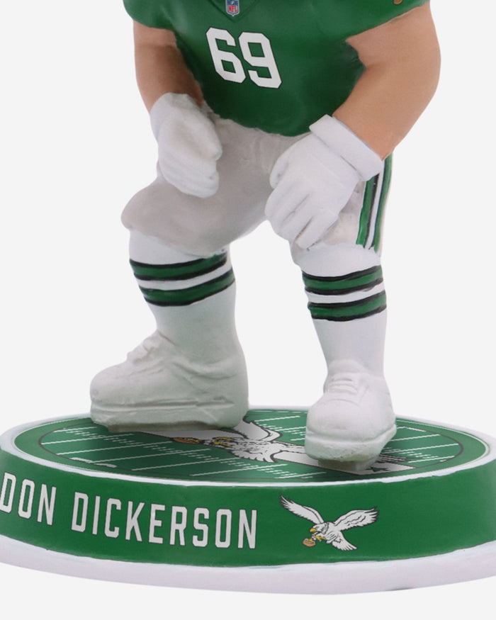 Landon Dickerson Philadelphia Eagles Kelly Green Uniform Field Stripe Mini Bighead Bobblehead FOCO - FOCO.com
