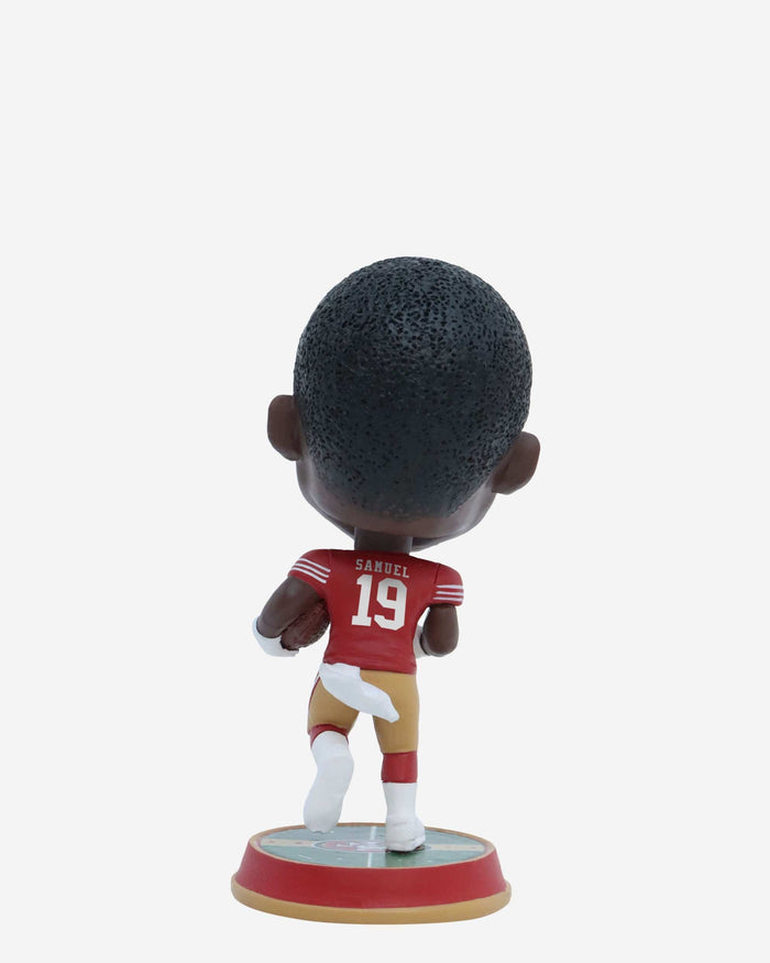 Deebo Samuel San Francisco 49ers Field Stripe Mini Bighead Bobblehead FOCO - FOCO.com