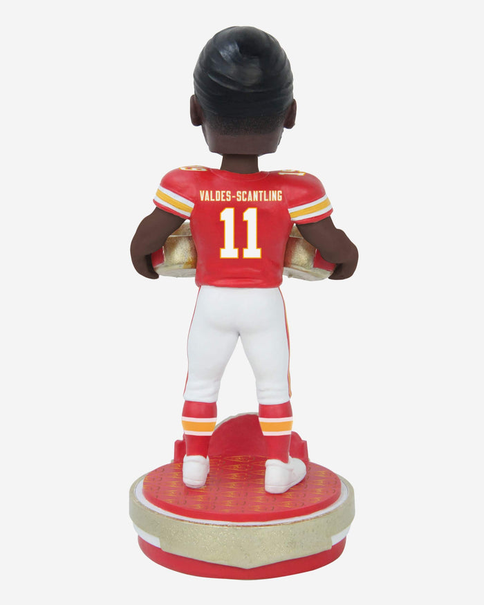 Marquez Valdes-Scantling Kansas City Chiefs Super Bowl LVIII Champions Bobblehead FOCO - FOCO.com