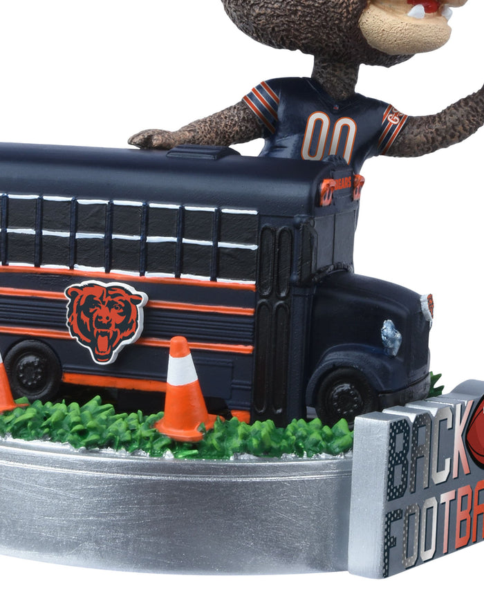 Staley Da Bear Chicago Bears Back to Football Bus Mascot Mini Bobblehead FOCO - FOCO.com