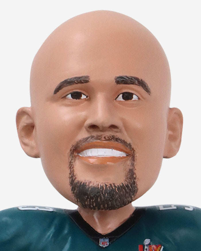 Zack Baun Philadelphia Eagles Super Bowl LIX Champions Celebration Bobblehead FOCO - FOCO.com