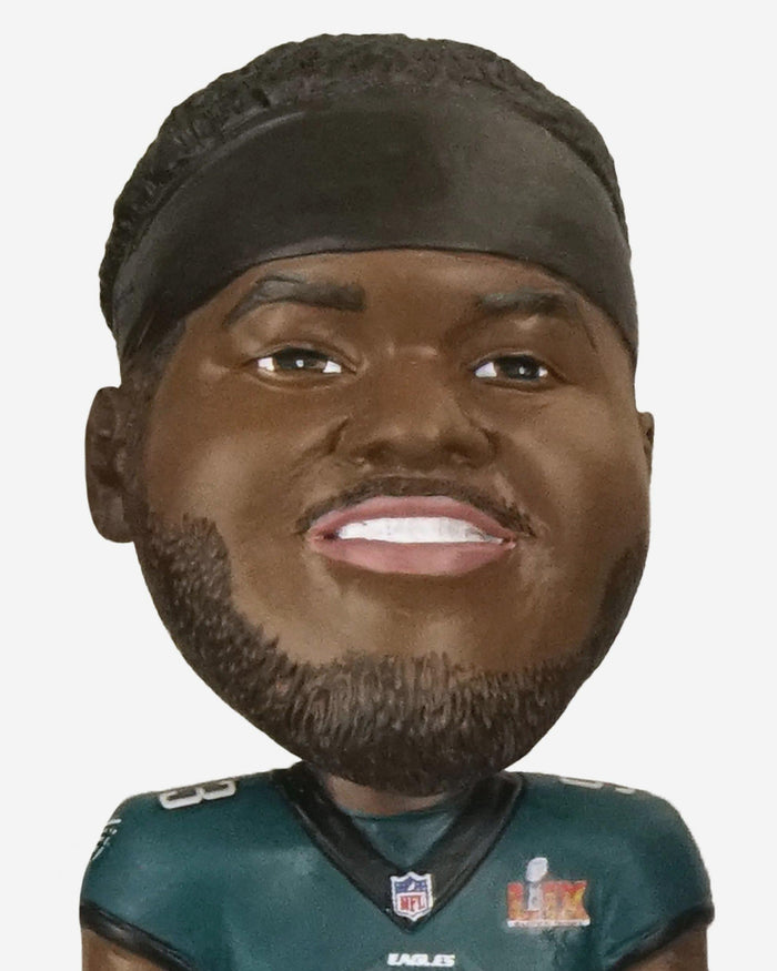 Philadelphia Eagles Super Bowl LIX Champions Power House Defense Mini Bobblehead Scene FOCO - FOCO.com