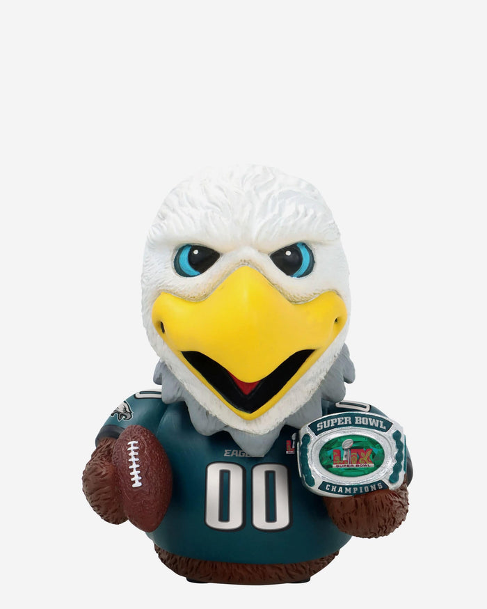 Swoop Philadelphia Eagles Super Bowl LIX Champions Bobble Duck Mascot Mini Bobblehead FOCO - FOCO.com