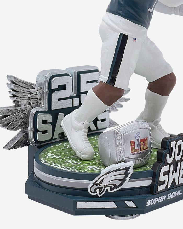 Josh Sweat Philadelphia Eagles Super Bowl LIX Champions Sack Gamebreaker Bobblehead FOCO - FOCO.com