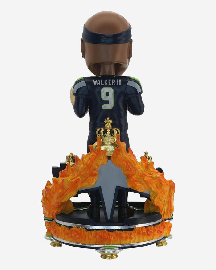 Kenneth Walker III Seattle Seahawks Super Bowl LX Champions Celebration Bobblehead FOCO - FOCO.com