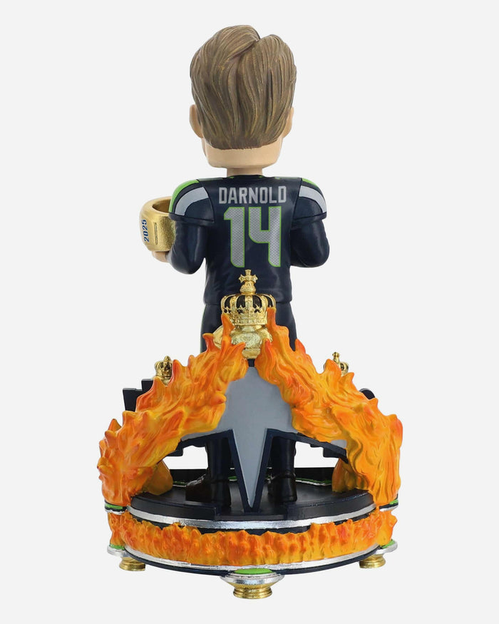 Sam Darnold Seattle Seahawks Super Bowl LX Champions Celebration Bobblehead FOCO - FOCO.com