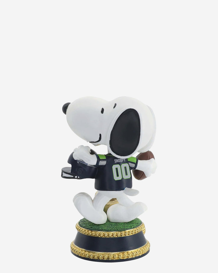 Seattle Seahawks Super Bowl LX Champions Snoopy Peanuts Mini Bobblehead FOCO - FOCO.com