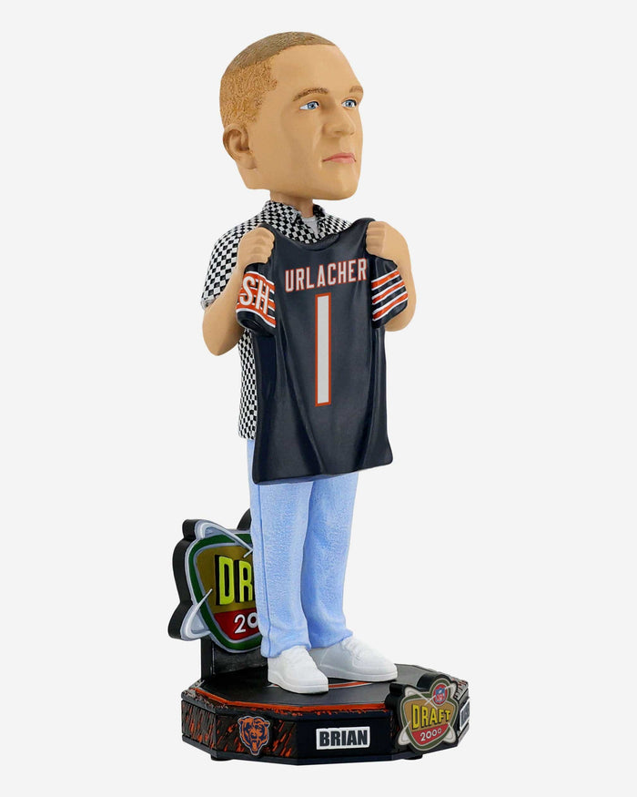 Brian Urlacher Chicago Bears 2000 NFL Draft Pick Bobblehead FOCO - FOCO.com