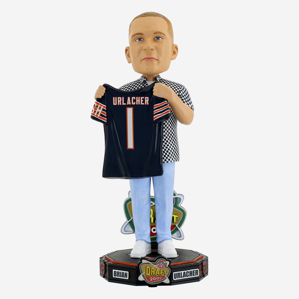 Brian Urlacher Chicago Bears 2000 NFL Draft Pick Bobblehead FOCO - FOCO.com