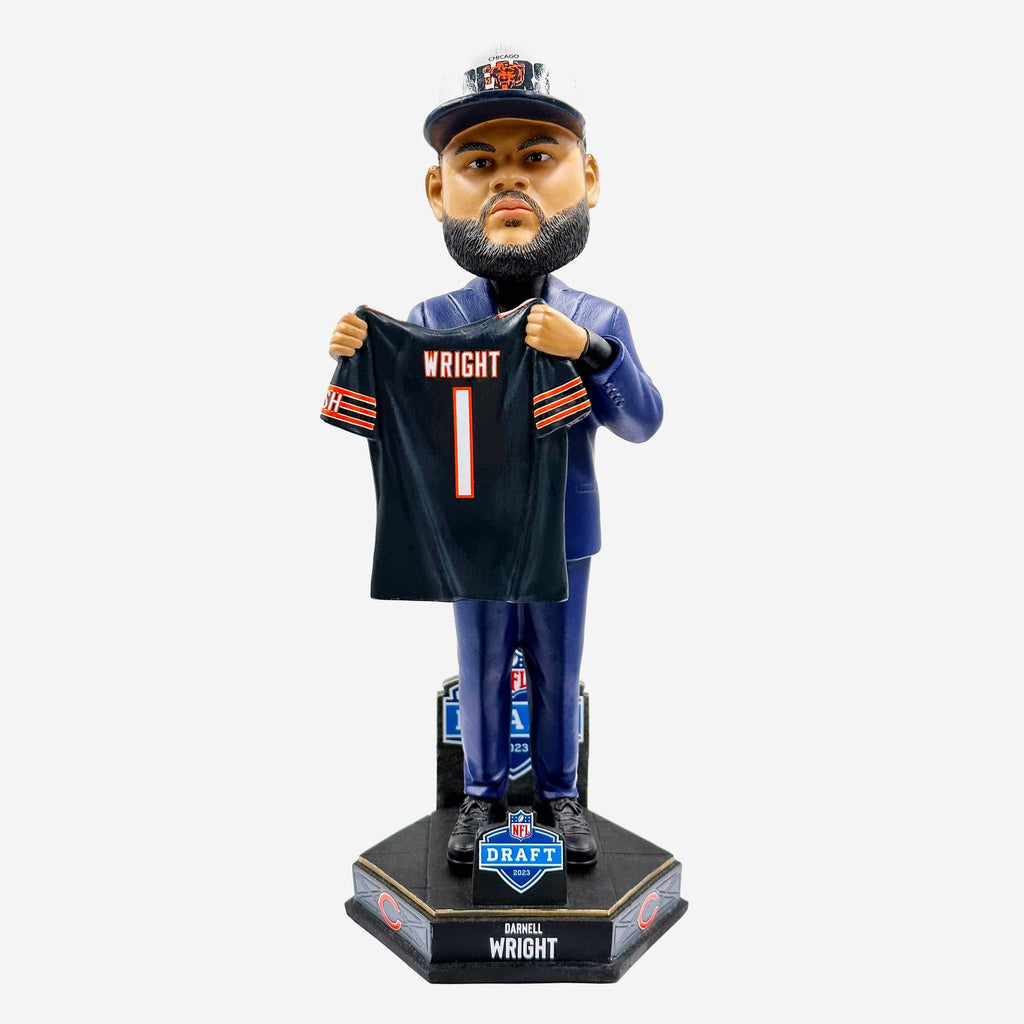 Darnell Wright Chicago Bears 2023 Draft Pick Bobblehead FOCO - FOCO.com