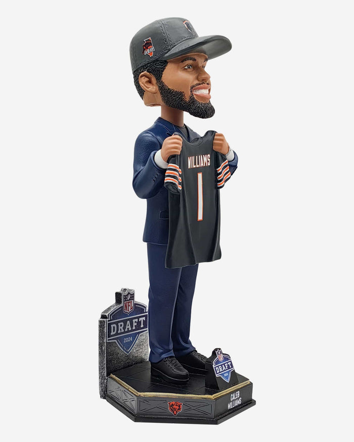 Caleb Williams Chicago Bears 2024 Draft Pick Bobblehead FOCO - FOCO.com