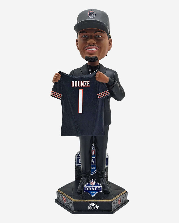 Rome Odunze Chicago Bears 2024 Draft Pick Bobblehead FOCO - FOCO.com