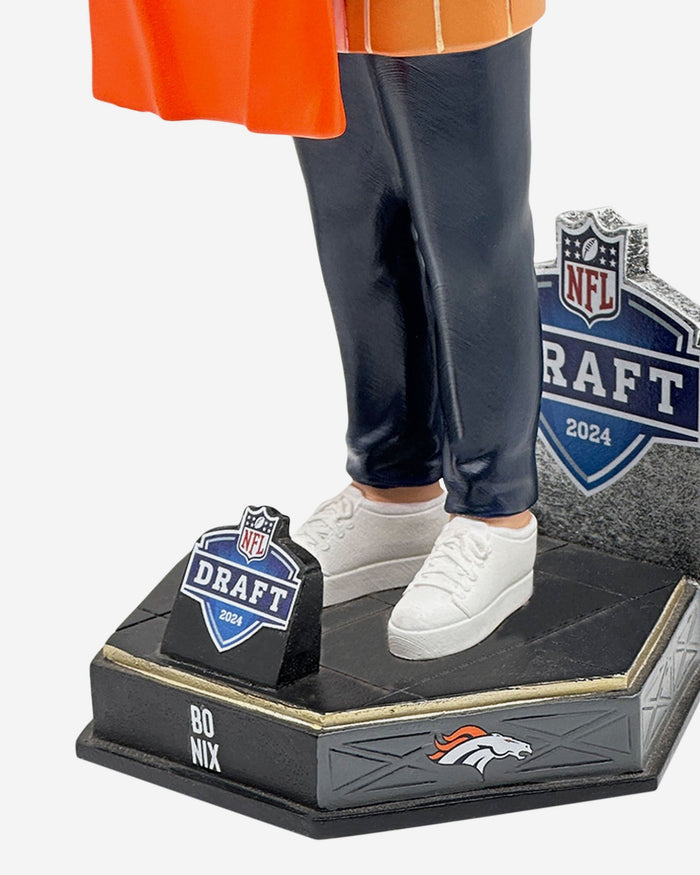 Bo Nix Denver Broncos 2024 Draft Pick Bobblehead FOCO - FOCO.com