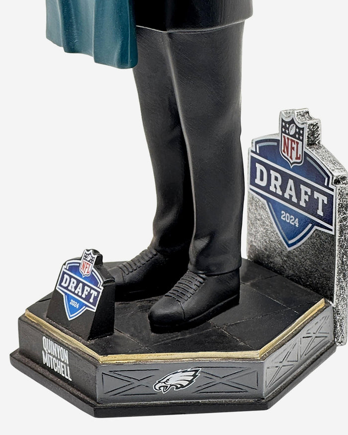 Quinyon Mitchell Philadelphia Eagles 2024 Draft Pick Bobblehead FOCO - FOCO.com