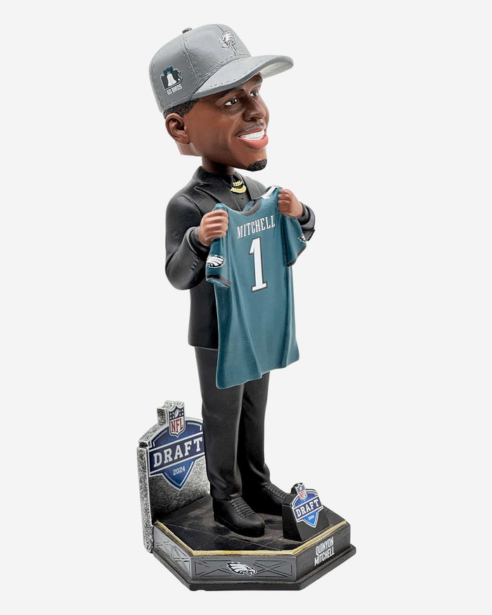 Quinyon Mitchell Philadelphia Eagles 2024 Draft Pick Bobblehead FOCO - FOCO.com