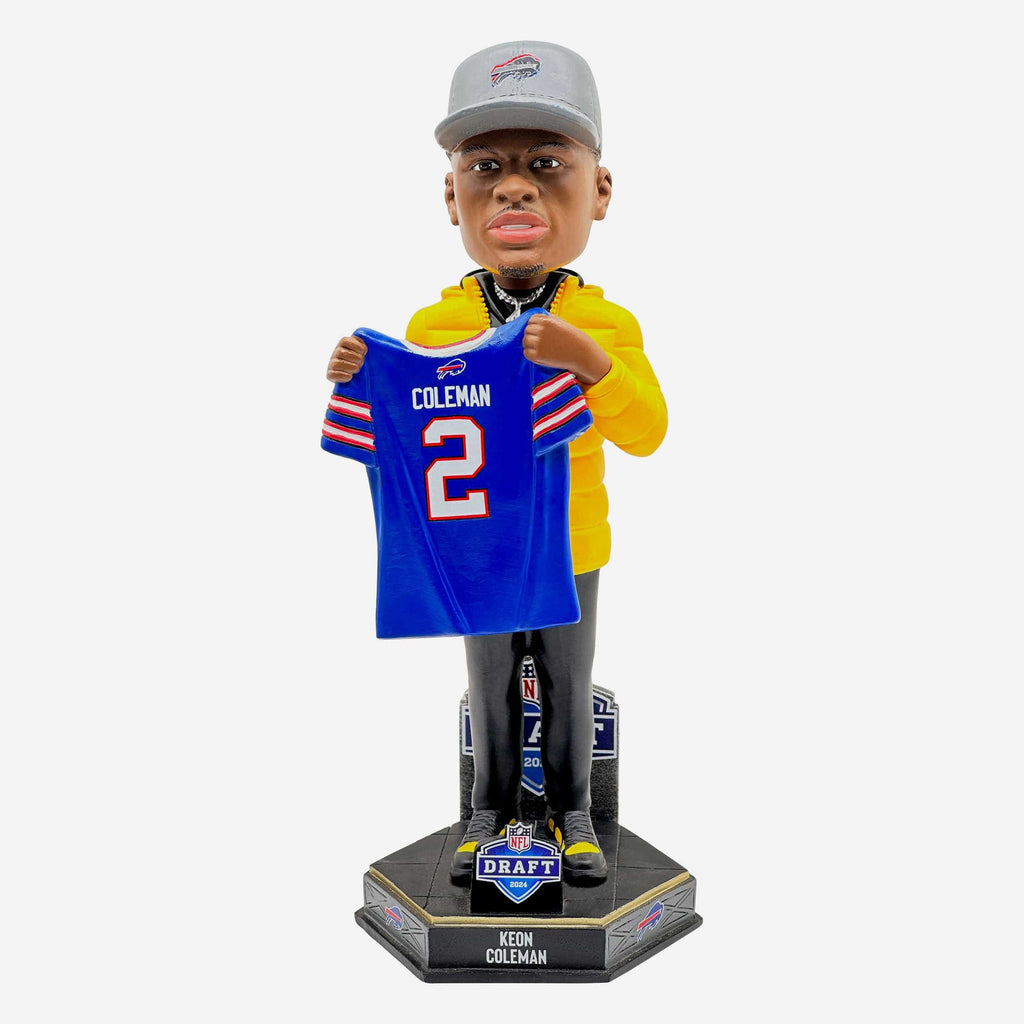 Keon Coleman Buffalo Bills 2024 Draft Pick Bobblehead FOCO - FOCO.com