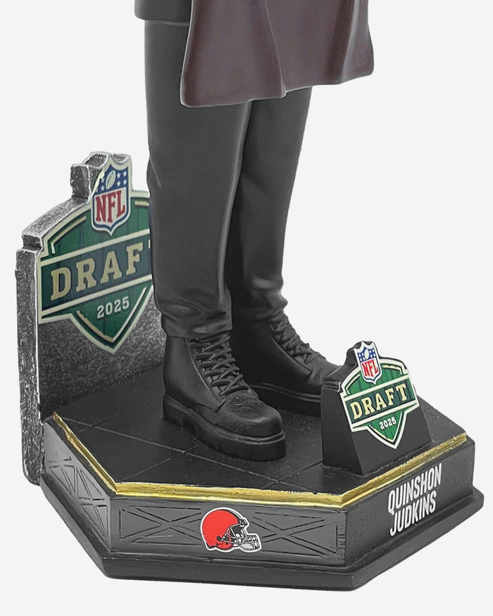 Quinshon Judkins Cleveland Browns 2025 NFL Draft Pick Number 36 Bobblehead FOCO - FOCO.com