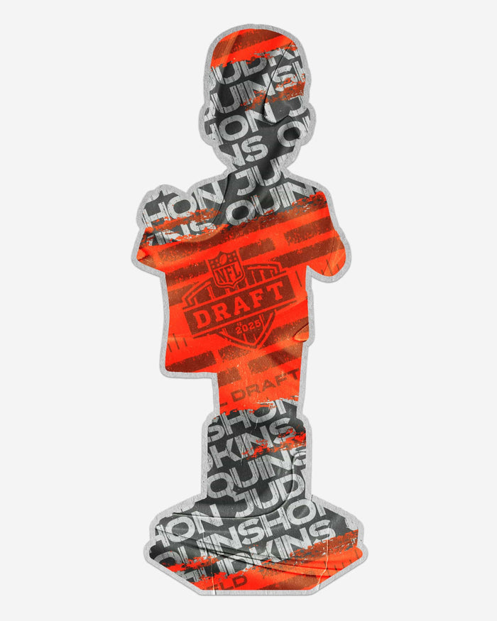 Quinshon Judkins Cleveland Browns 2025 NFL Draft Pick Number 36 Bobblehead FOCO - FOCO.com