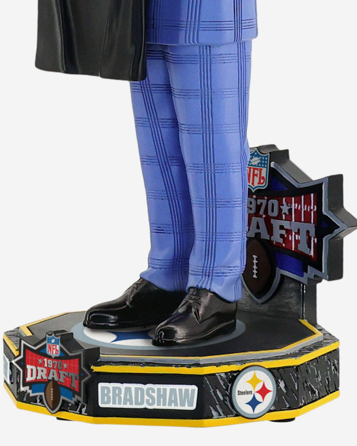 Terry Bradshaw Pittsburgh Steelers 1970 NFL Draft Pick Bobblehead FOCO - FOCO.com