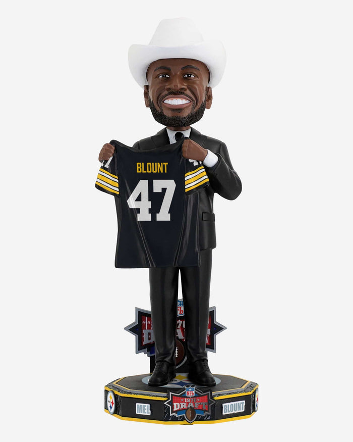 Mel Blount Pittsburgh Steelers 1970 NFL Draft Pick Bobblehead FOCO - FOCO.com