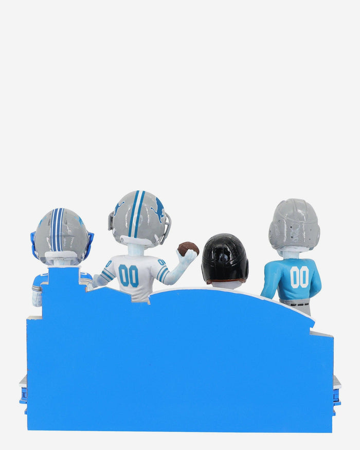 Detroit Lions Football Uniform Timeline Mini Bobblehead Scene FOCO - FOCO.com