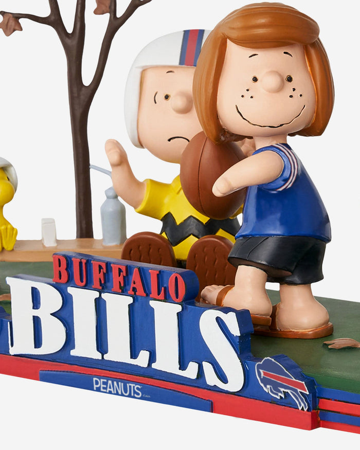 Buffalo Bills Peanuts Gang Mini Bobblehead Scene FOCO - FOCO.com