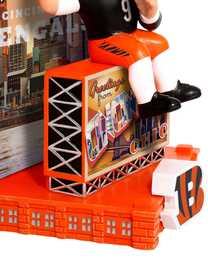 Joe Burrow Cincinnati Bengals Greetings From Bobblehead FOCO - FOCO.com