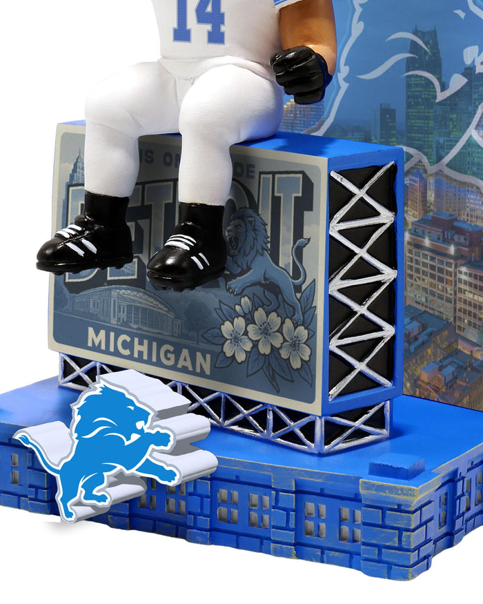 Amon Ra St Brown Detroit Lions Greetings From Bobblehead