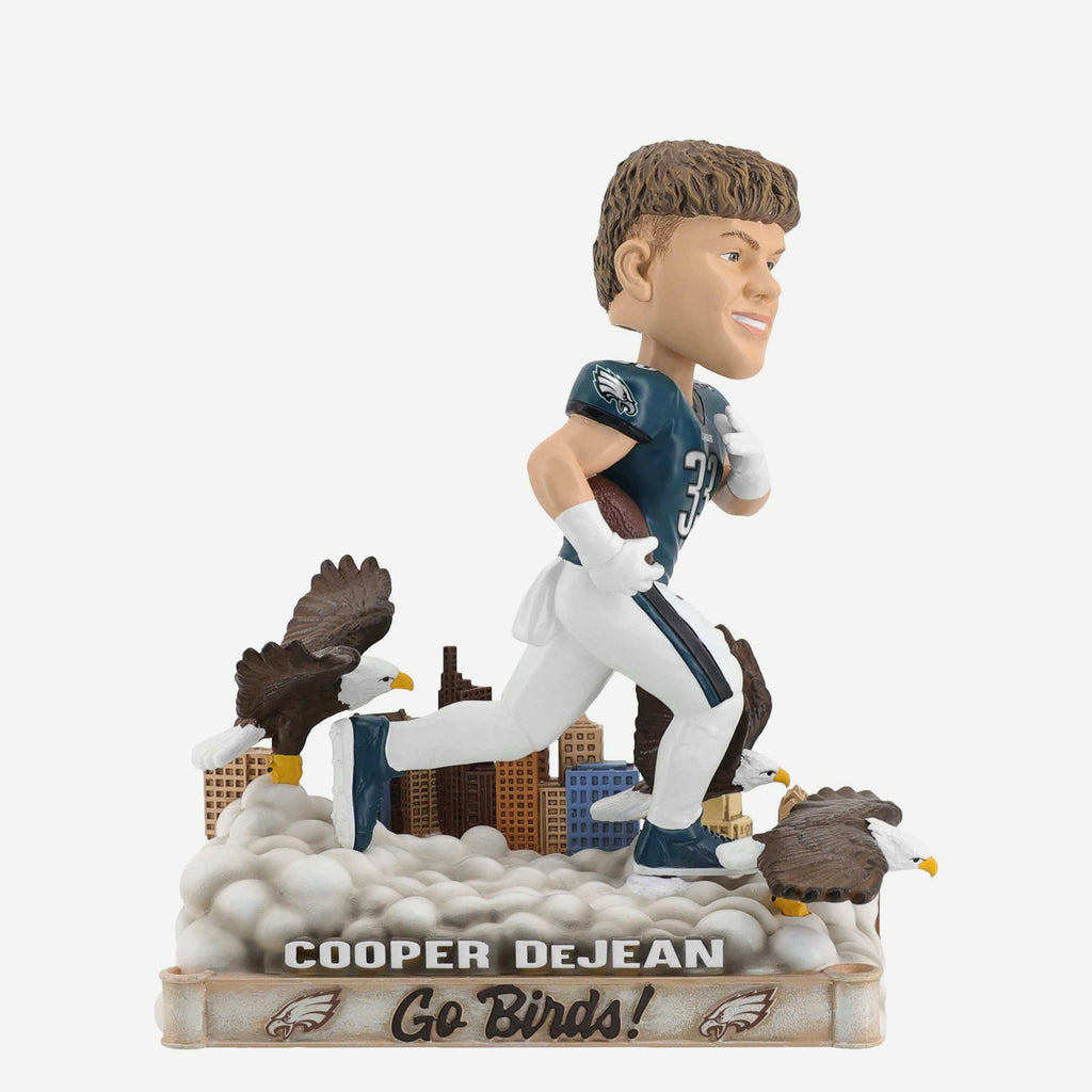 Cooper DeJean Philadelphia Eagles Go Birds Bobblehead FOCO - FOCO.com