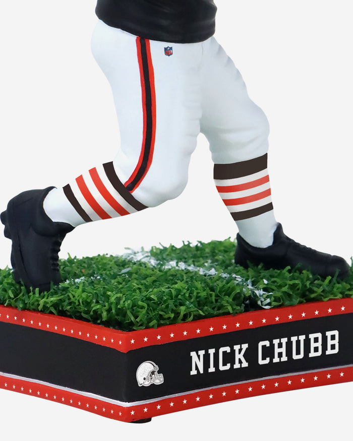 Nick Chubb Cleveland Browns Field Star Bobblehead FOCO - FOCO.com