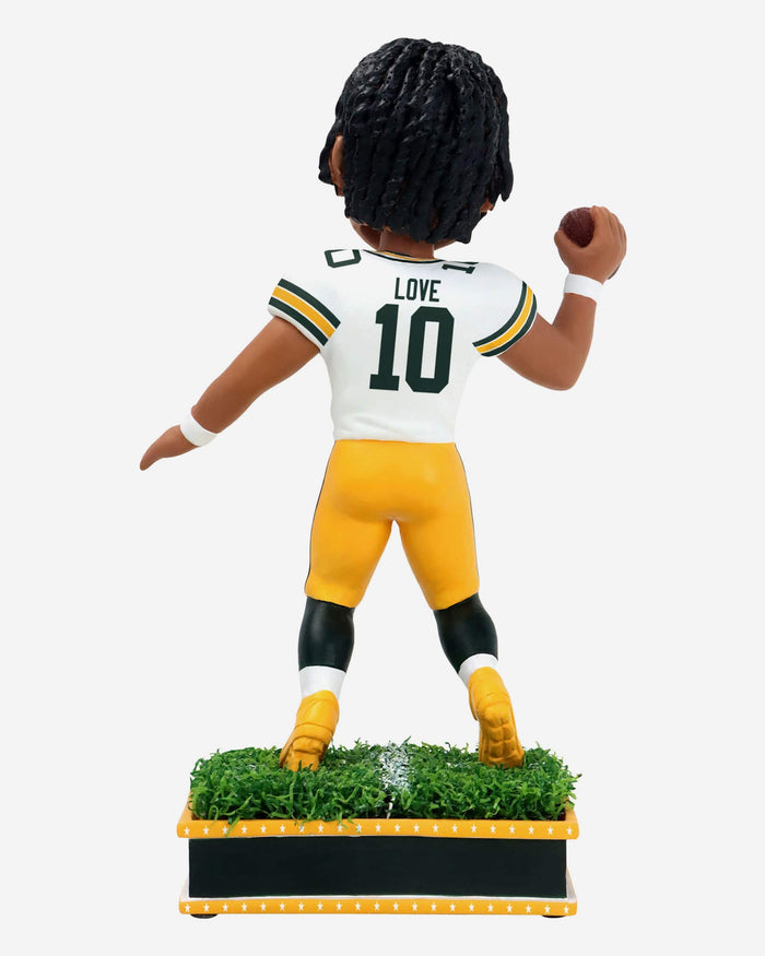 Jordan Love Green Bay Packers Field Star Bobblehead FOCO - FOCO.com