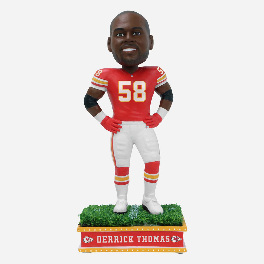 Derrick Thomas Kansas City Chiefs Field Star Bobblehead FOCO - FOCO.com