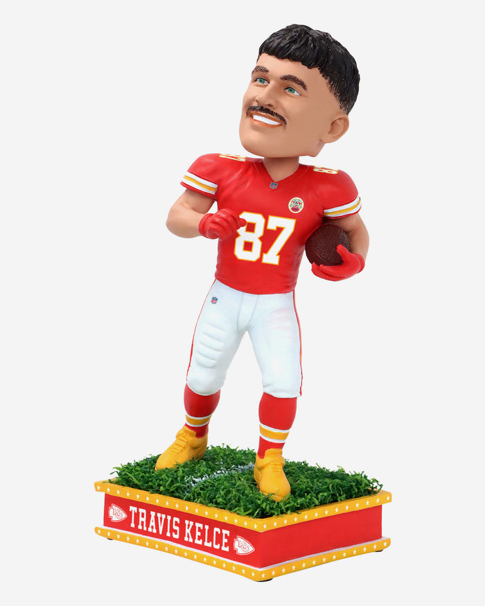 Travis Kelce Kansas City Chiefs Field Star Bobblehead FOCO - FOCO.com