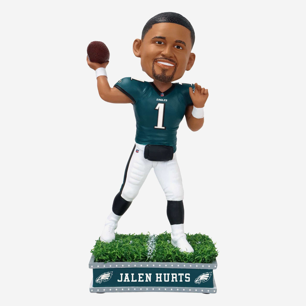 Jalen Hurts Philadelphia Eagles Field Star Bobblehead FOCO - FOCO.com