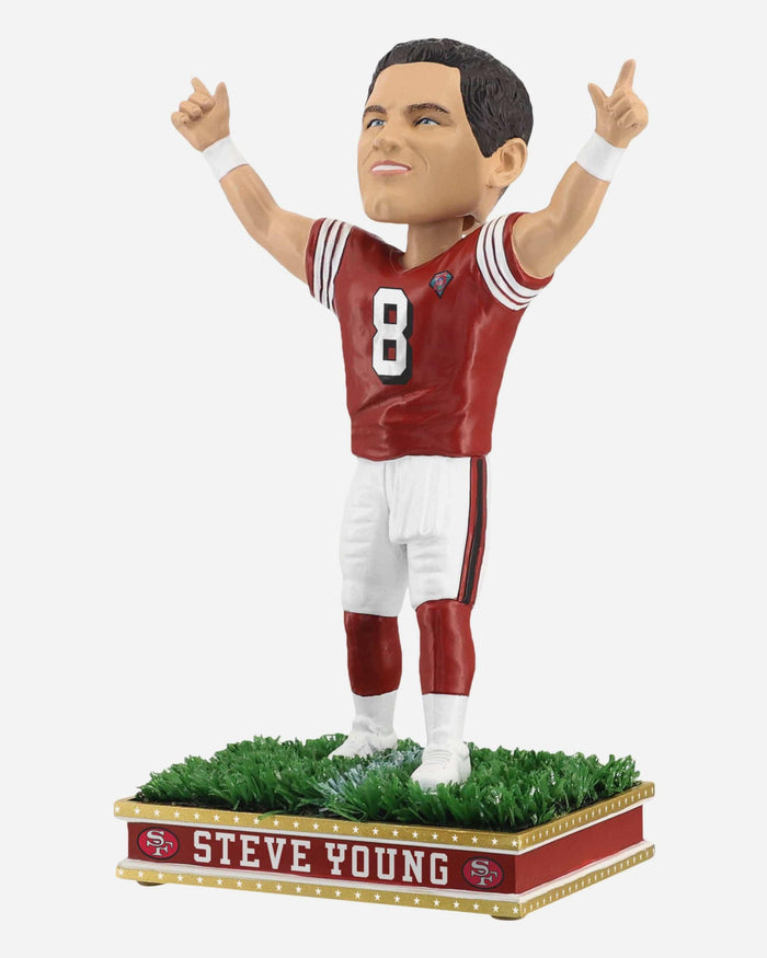 Steve Young San Francisco 49ers Field Star Bobblehead FOCO - FOCO.com