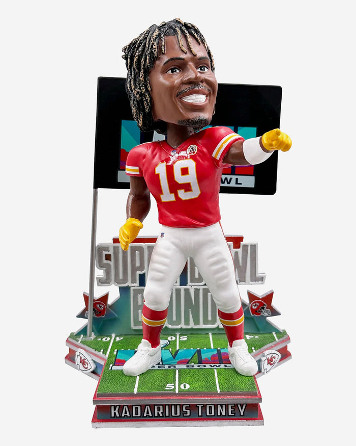 Kadarius Toney Kansas City Chiefs Super Bowl LVII Bound Bobblehead FOCO - FOCO.com