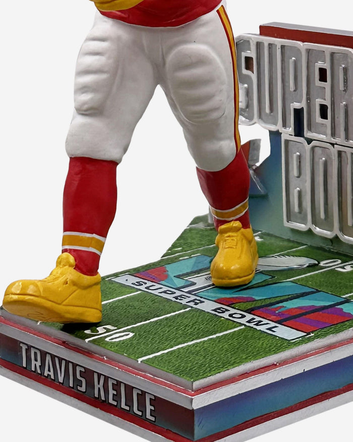 Travis Kelce Kansas City Chiefs Super Bowl LVII Bound Bobblehead FOCO - FOCO.com