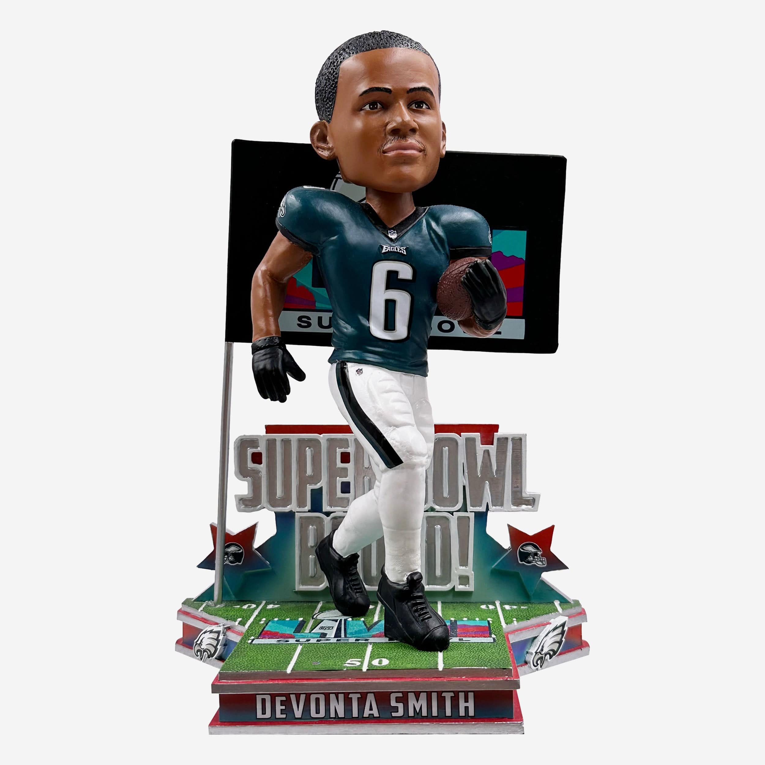 Newborn Black Philadelphia Eagles Super Bowl LVII My First Super